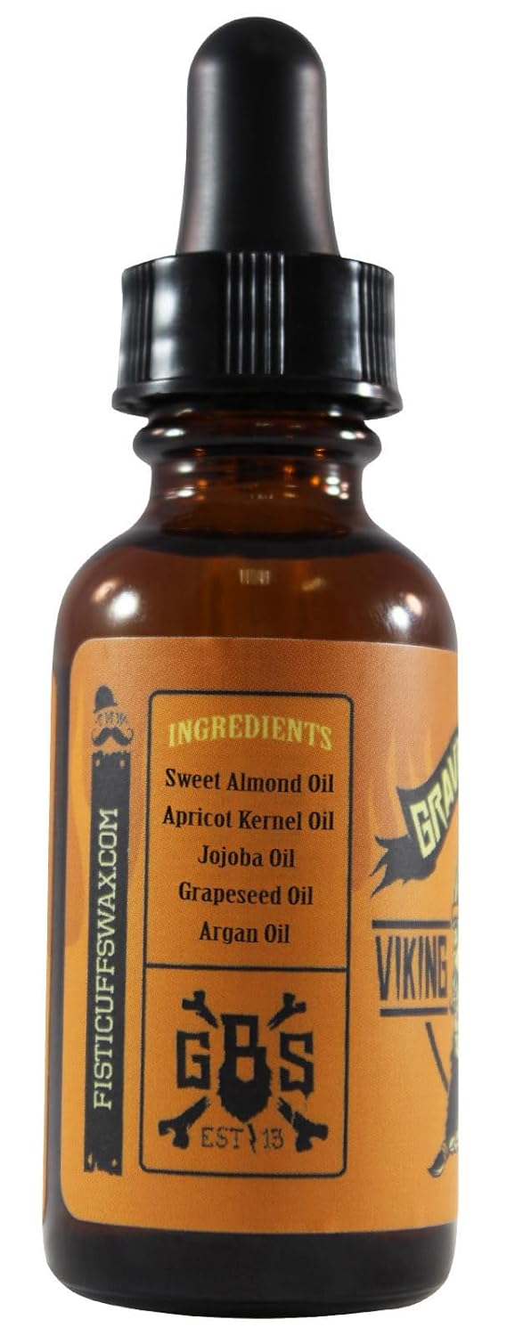 Grave Before Shave™ Viking Blend Beard Oil - Nourishing Formula for Soft, Healthy Beards | 1 oz