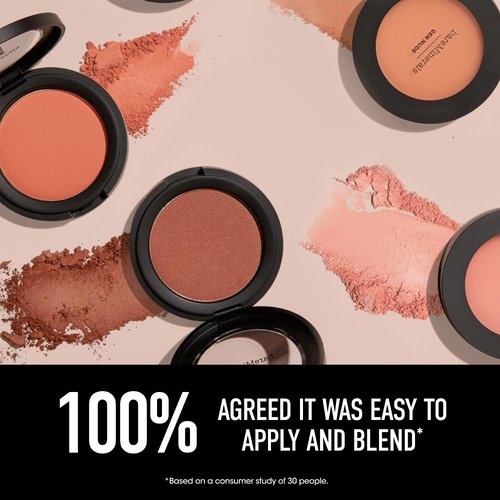 bareMinerals Gen Nude Powder Blush - Mineral-Based, Talc-Free, All-Day Wear, Buildable Coverage, Matte Finish