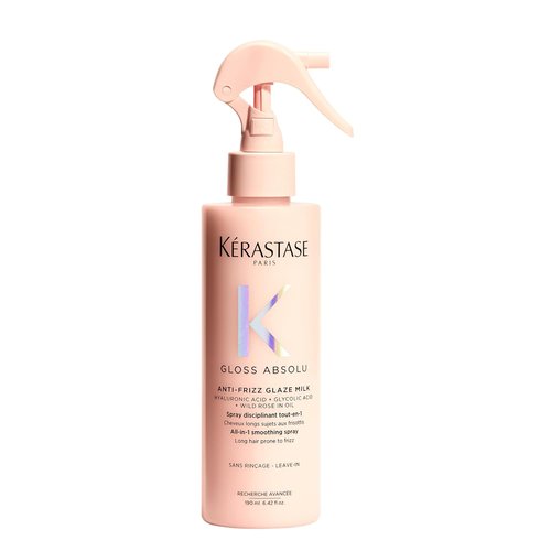 Kerastase Gloss Absolu Anti-Frizz Glaze Milk - Instantly Detangles & Hydrates, Protects from Heat & Humidity, Ideal for Long Hair