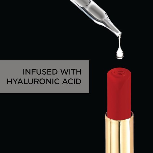 L'Oreal Paris Colour Riche Matte Lipstick - Intense Volume & Comfort with Hyaluronic Acid | Le Wood Nonchalant, 0.06 Oz