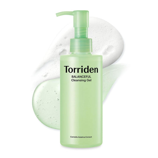 Torriden BALANCEFUL Cleansing Gel - Low pH Gentle Facial Cleanser | Soothes & Hydrates | 200ml (6.76 fl. oz.)