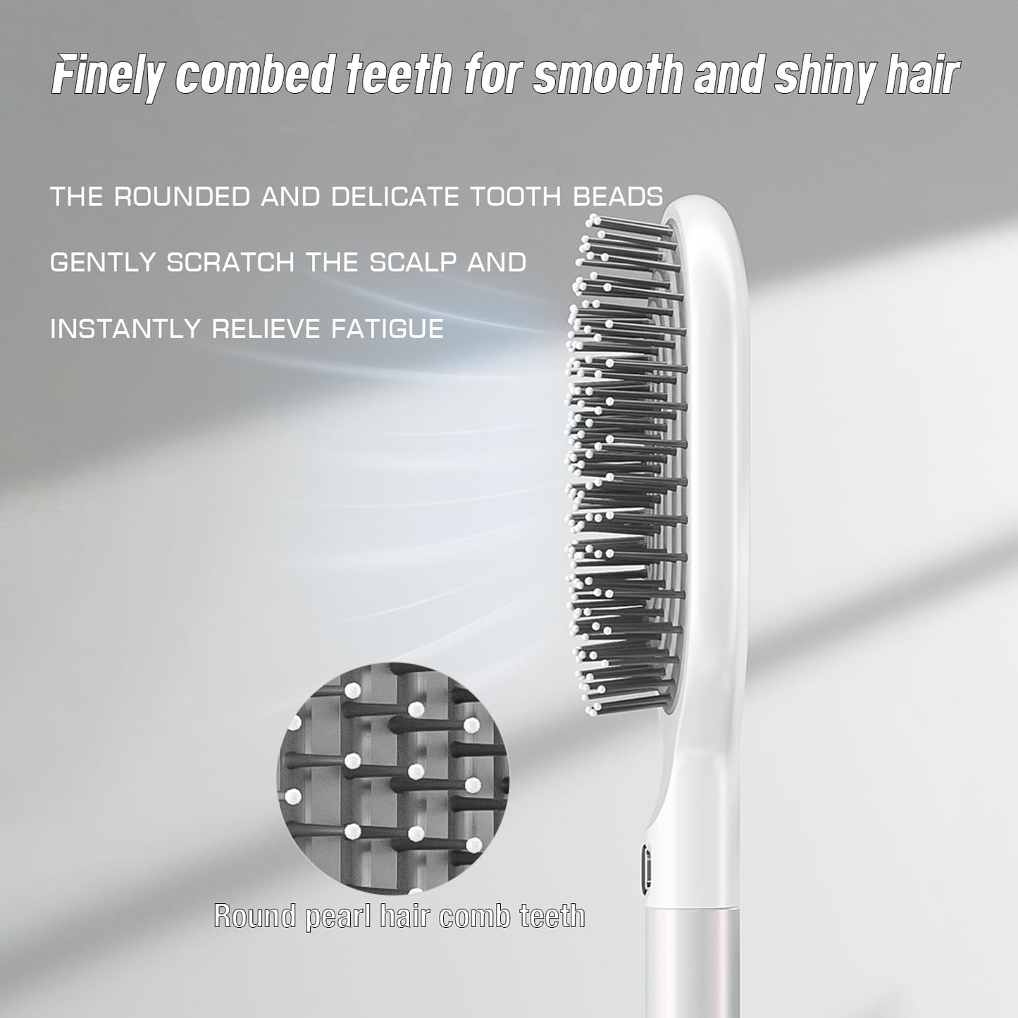 WYNK Detangling Brush - Soft Bristles for Fast Drying - Gentle on Thick, Curly Hair | For All Ages