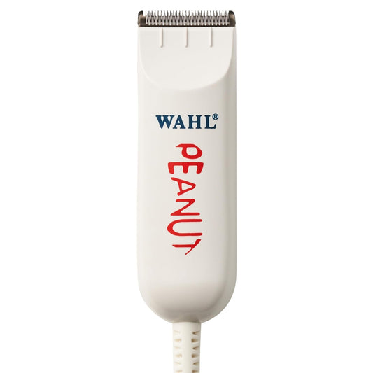 Wahl Professional Peanut Corded Trimmer - Compact & Lightweight Grooming Tool with 4 Guides & Accessories