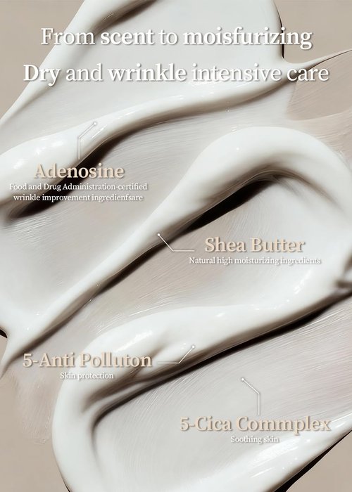 Perfurmed Blanche Hand Cream - Nourishing Moisturizer for Dry, Cracked Hands | Travel-Sized 3.38oz
