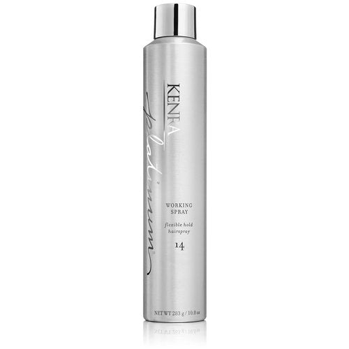 Kenra Professional Platinum Working Spray 14 - Flexible Hold Hairspray | Fast-Drying & Non-Sticky | Frizz-Free Shine for All Hair Types