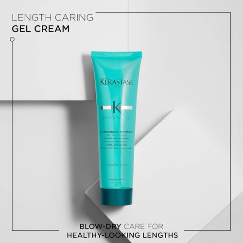 KERASTASE Resistance Extentioniste Thermique - Heat Protecting Leave-In Cream, Strengthens Hair & Seals Split Ends