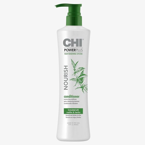 CHI Powerplus Nourishing Conditioner - Hair Renewal System for Healthy Scalp, 32 Oz | Relieves Dryness & Strengthens