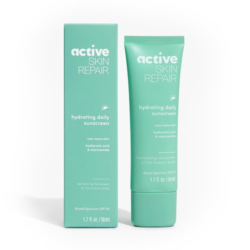 Active Skin Repair SPF 50 - EWG-Certified Hydrating Daily Sunscreen & Face Moisturizer | 1.7 fl. oz.