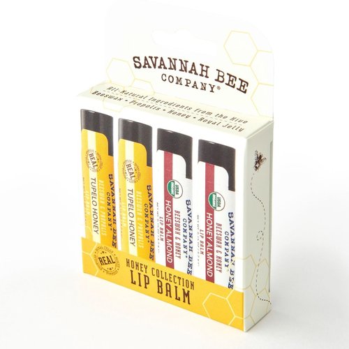 Savannah Bee Collection Lip Balm - Nourishing Formula for All-Day Comfort and Hydration