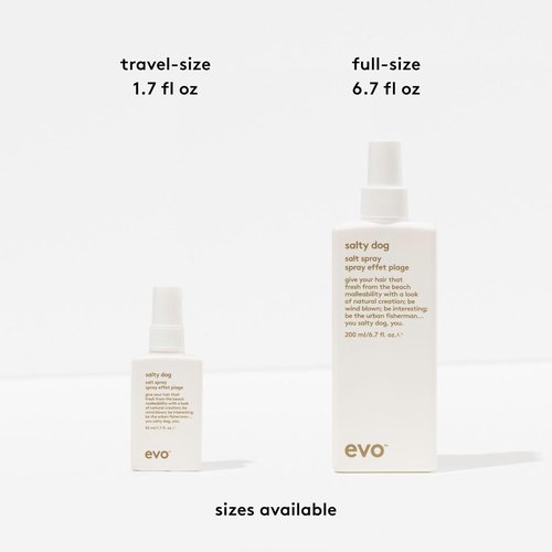 EVO Salty Dog Salt Spray - Beachy Texture & Volume - Natural Matte Finish for Effortless Style