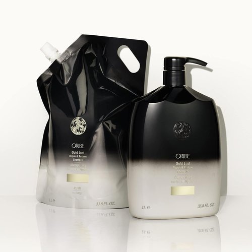 Oribe Gold Lust Repair & Restore Shampoo - Revitalize & Strengthen All Hair Types - 8.5 oz