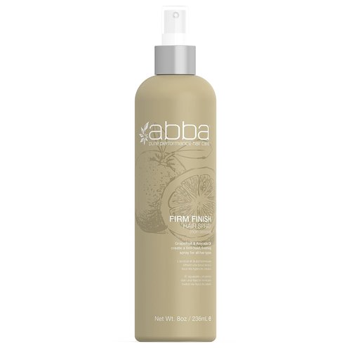 ABBA - Firm Finish Hair Spray | Pure Style with Avocado & Grapefruit, 8 Fl Oz