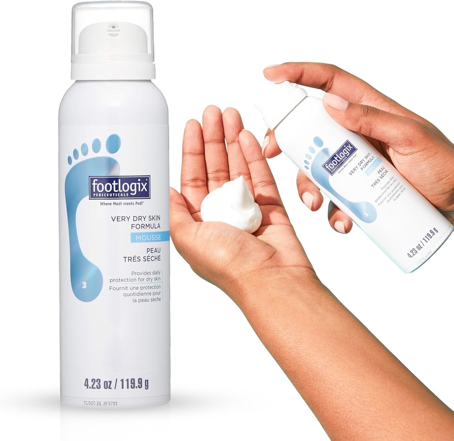 Footlogix Very Dry Skin Formula - Intensive Moisturizer for Dry Feet | 4 oz