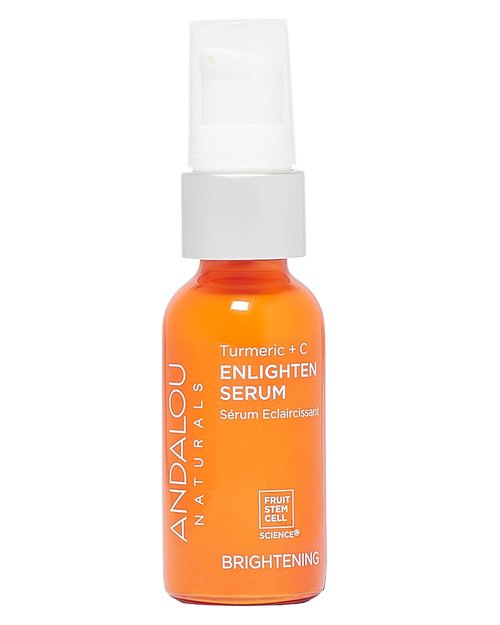 Andalou Naturals Turmeric + Vitamin C Serum - Illuminating Face Treatment for Uneven Tone | 1.1 fl oz