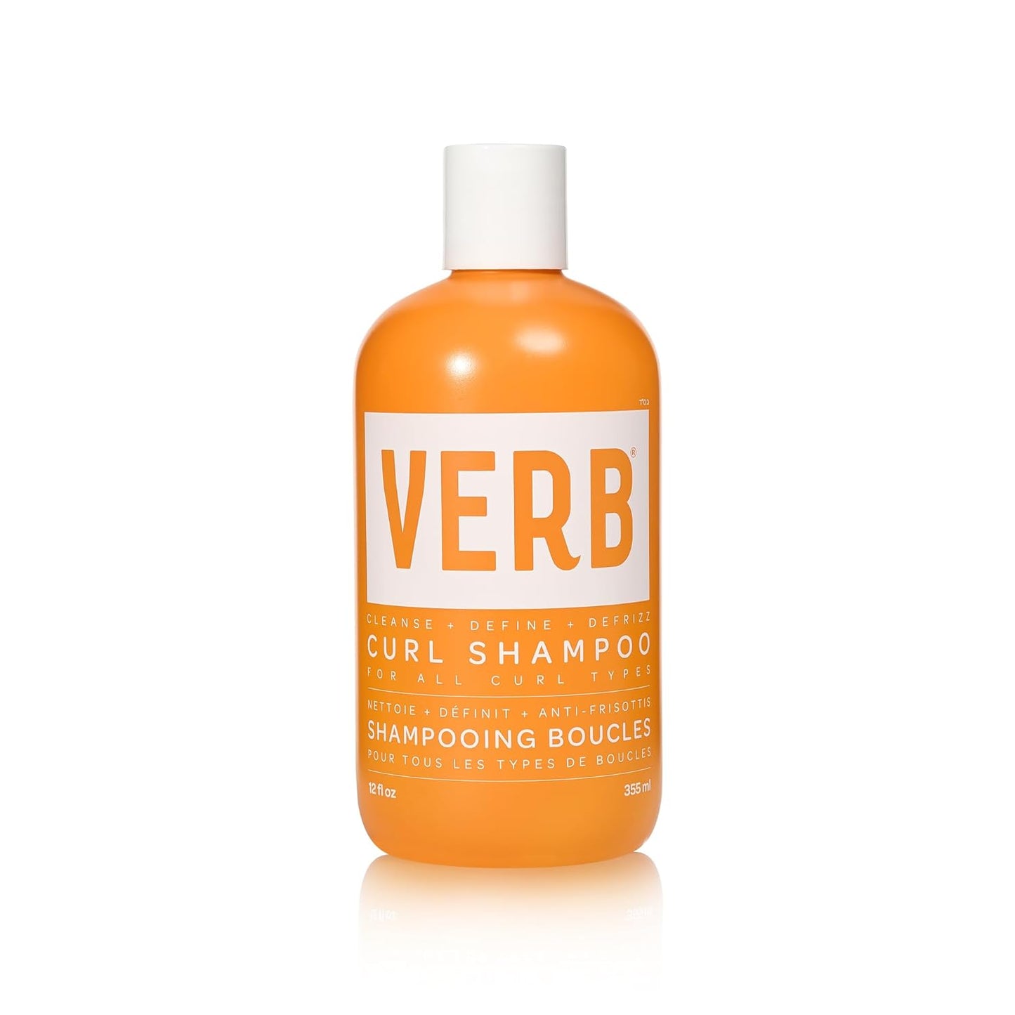 VERB Curl Shampoo - Nourishing Curl Cleanser for All Curl Types - Vegan & Sulfate-Free Formula