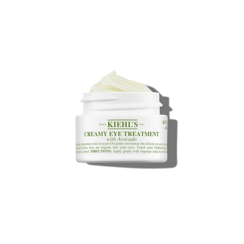 Kiehl's Avocado Eye Treatment - Nourishing Under Eye Cream for Puffiness & Dark Circles | Caffeine Infused