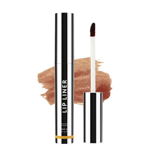 Veldoro Lip Stain, Lip Stain Peel, Lip Liner Stain Peel Off, Long Lasting Lip Tint Stain Peel Off Waterproof, Peel Off Lip Liner Stain Nude, for All Skin Types (Light Brown, Large)