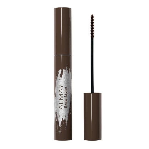 Almay Eyebrow Gel - Flake-Free & Lightweight Formula with Marula Oil | Medium Brown, 1 Count
