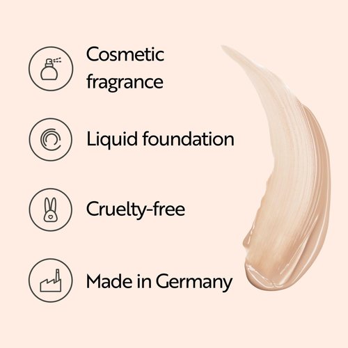 M. Asam MAGIC FINISH Serum Foundation - Moisturizing Anti-Aging CC Cream in Soft Ivory (1.01 Fl Oz)