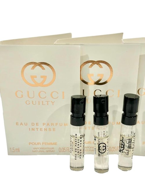 Gucci Guilty Intense Women's EDP Spray - Set of 3 Sample Perfumes (1.5 ml / 0.05 oz Each)