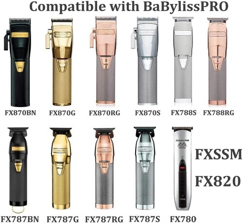 BaByliss Pro Trimmer Charger - USB Power Adapter for FX870, FX788, FX787, FXSSM, FX820, FX726, FX825 Clipper Trimmers