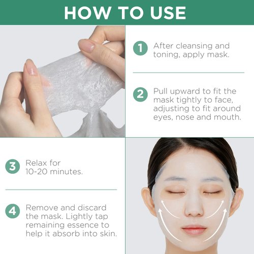 Mediheal Madecassoside Essential Sheet Mask - 10 Hydrating Masks for Sensitive Skin | Calming & Soothing