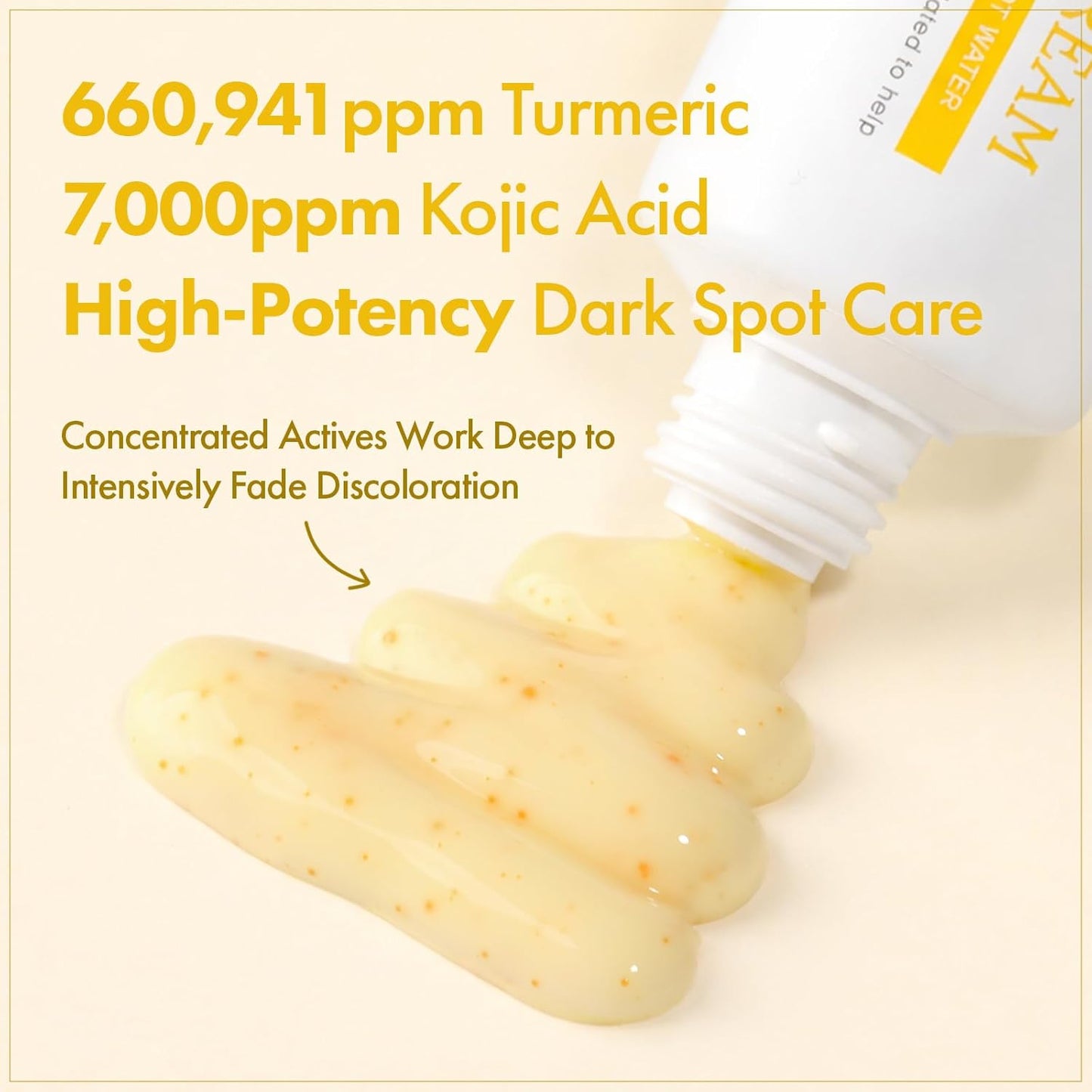 TOSOWOONG Kojic Acid Turmeric Cream - Dark Spot Corrector for Even Skin Tone | 50ml / 1.69 fl. oz.