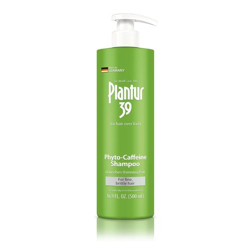 Plantur 39 Fine & Brittle Hair Shampoo - Phyto-Caffeine Formula for Women's Thinning Hair | 16.9 fl oz