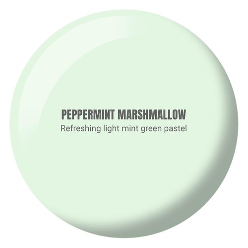 DND Gel Polish Set - Coquette Collection | UV/LED Gel & Air Dry Nail Lacquer Duo - 104 Peppermint Marshmallow, 0.5 Fl Oz