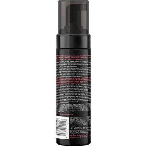 b.tan Ultra Dark Self Tanner Mousse - 1 Hour Express Sunless Tanning Foam for Gold Bronzing Glow, 6.7 Fl Oz