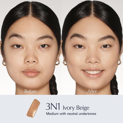 Estée Lauder Skin Tint Serum Foundation SPF 20 - Lightweight Coverage with Glycerin | 1.0 Fl Oz