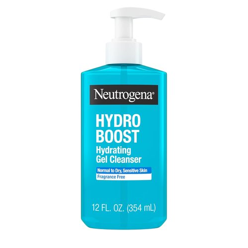 Neutrogena Hydro Boost Face Wash - Fragrance-Free Hydrating Gel Cleanser with Hyaluronic Acid | 12 fl. oz