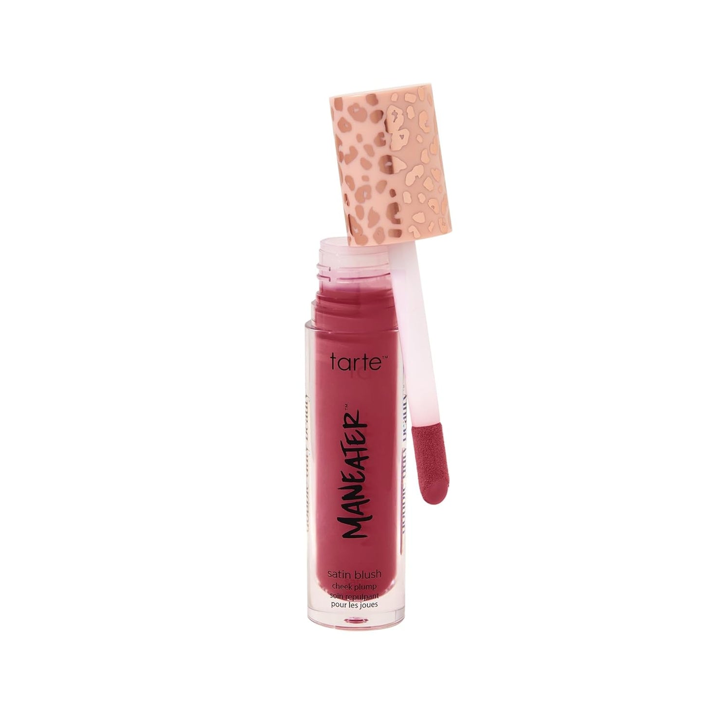 Tarte Maneater Satin Blush - Cheek Plump Formula for Radiant Color and Long-Lasting Wear