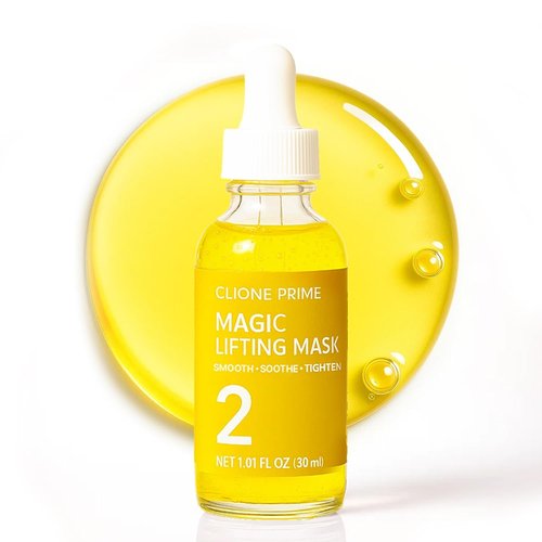 Regine Switzerland Korean Instant Face Lift Serum Mask - Hyaluronic Acid & Peptides for Anti-Aging