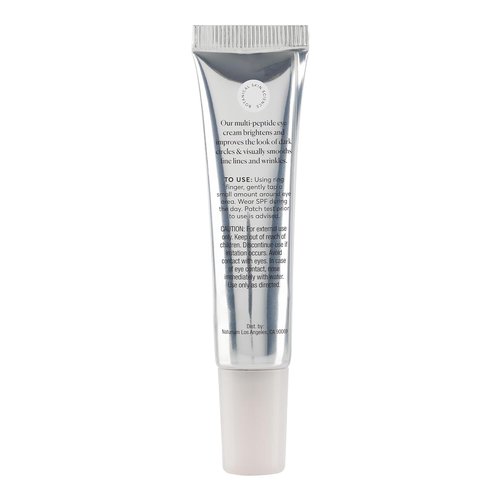 Naturium Multi-Peptide Eye Cream - Smoothing Anti-Aging Formula with Squalene & Hyaluronic Acid | 0.5 oz