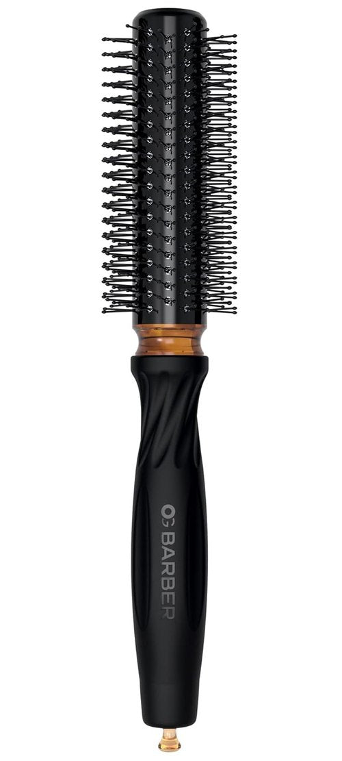 Olivia Garden OG Barber Brushes - Ergonomic Non-Slip Handle with Ionic Technology | Lightweight & Comfortable for Quick Short Hair Styling