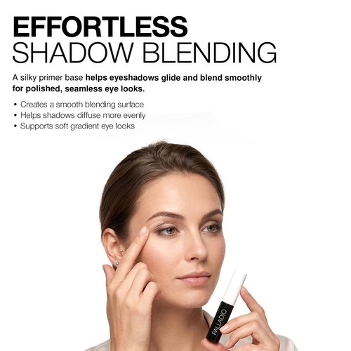 Palladio Eyeshadow Primer - Eliminates Creasing & Enhances Shadow Vibrancy | Herbal Extracts, Sheer Finish