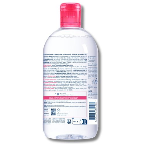 Bioderma Sensibio H2O Micellar Water - Gentle Makeup Remover & Cleanser for Sensitive Skin