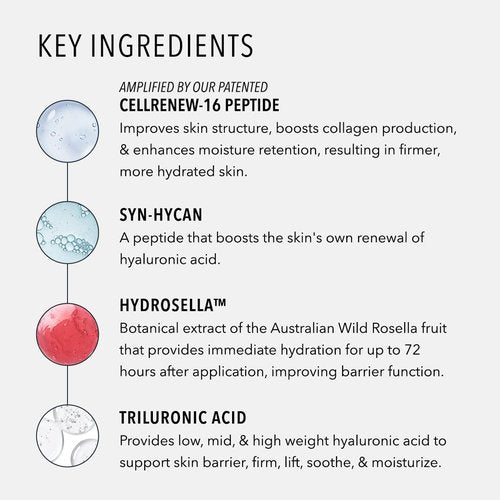 HydroPeptide Daily Drench - Hyaluronic Acid Peptide Booster Serum for Anti-Aging | 1 Ounce