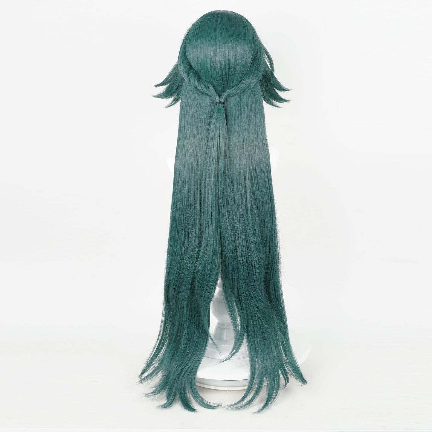 XiongXiongLe Honkai Star Rail Yukong Cosplay Wig Women Costume Green Long Straight Hair Wigs for Adult Cos Anime Game Party Halloween Christmas(Yukong)