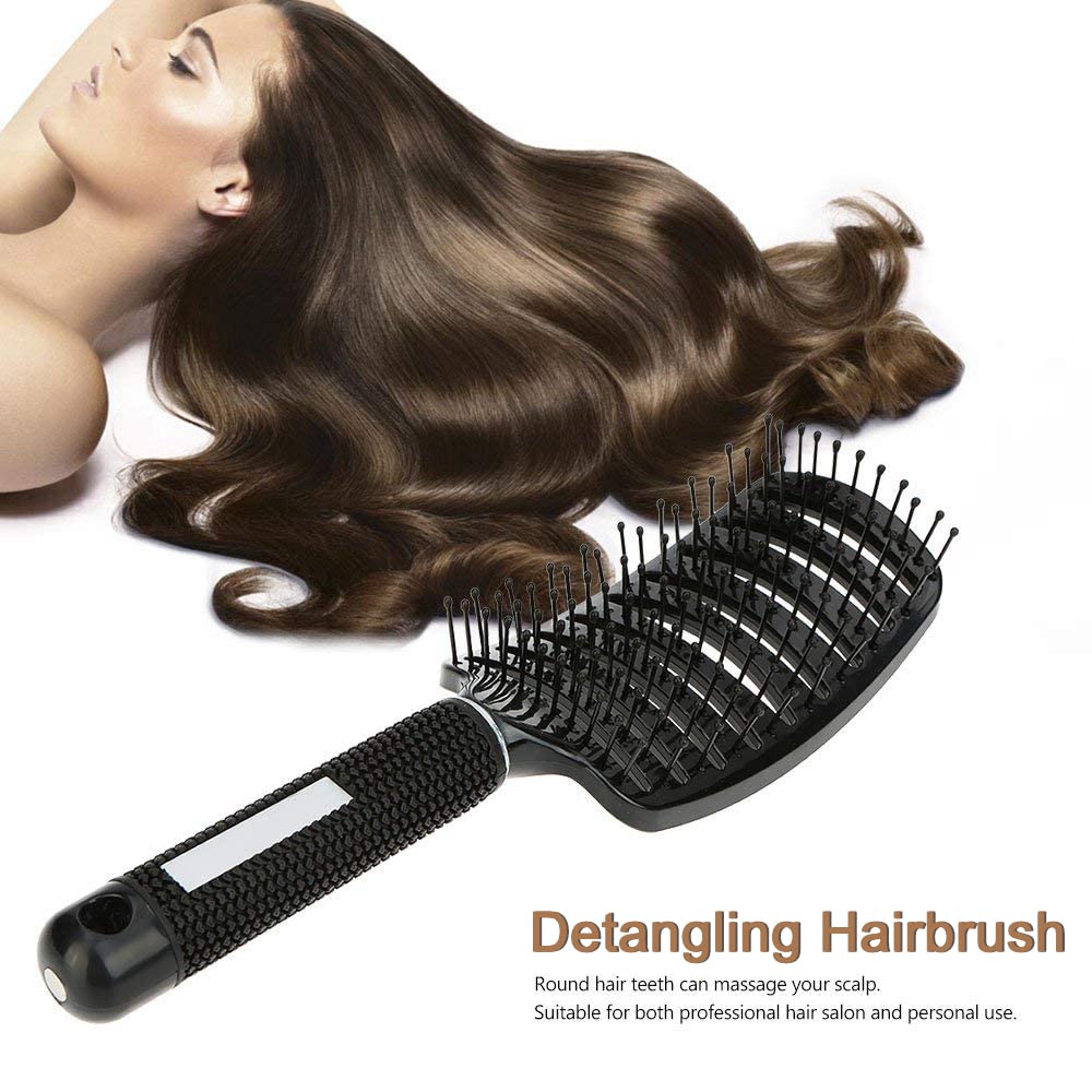 Skiennix Vent Blow Dryer Hair Brush - Fast Drying Paddle Brush for Thick, Curly Hair | Detangling & Volume Tool