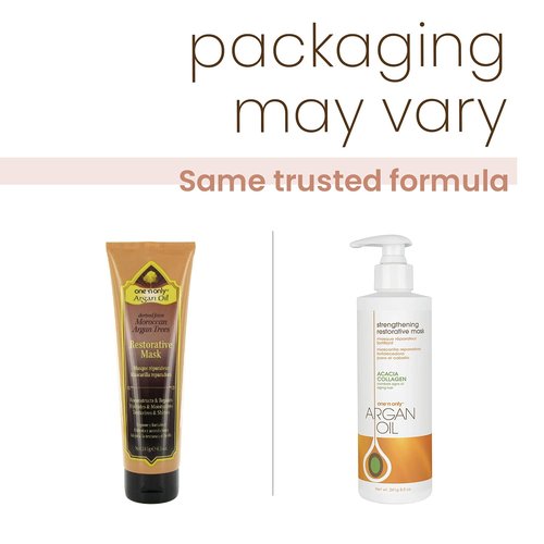 One 'n Only Hair Mask - Argan Oil Strengthening Treatment | Moisture & Color Protection, 7.8 Oz