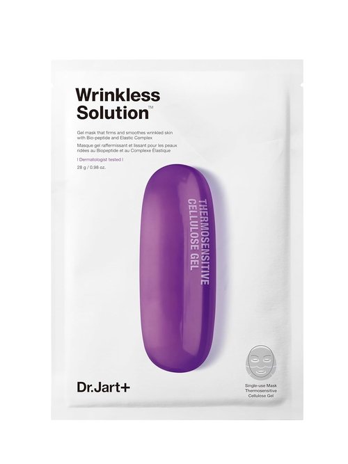 Dr.Jart+ Dermask Intra Jet Wrinkless Solution - Hydrating Korean Face Mask | Travel Size, 1 Pack
