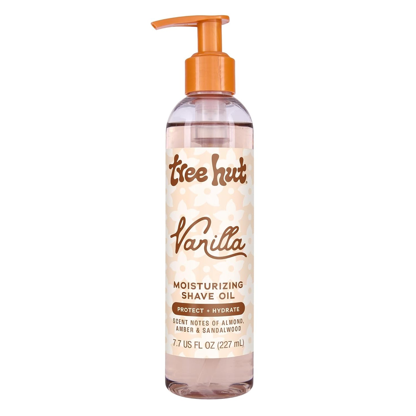 Tree Hut Vanilla Shave Oil - Hydrating Gel-to-Oil Formula for Smooth Shaving | 7.7 fl oz, All Skin Types
