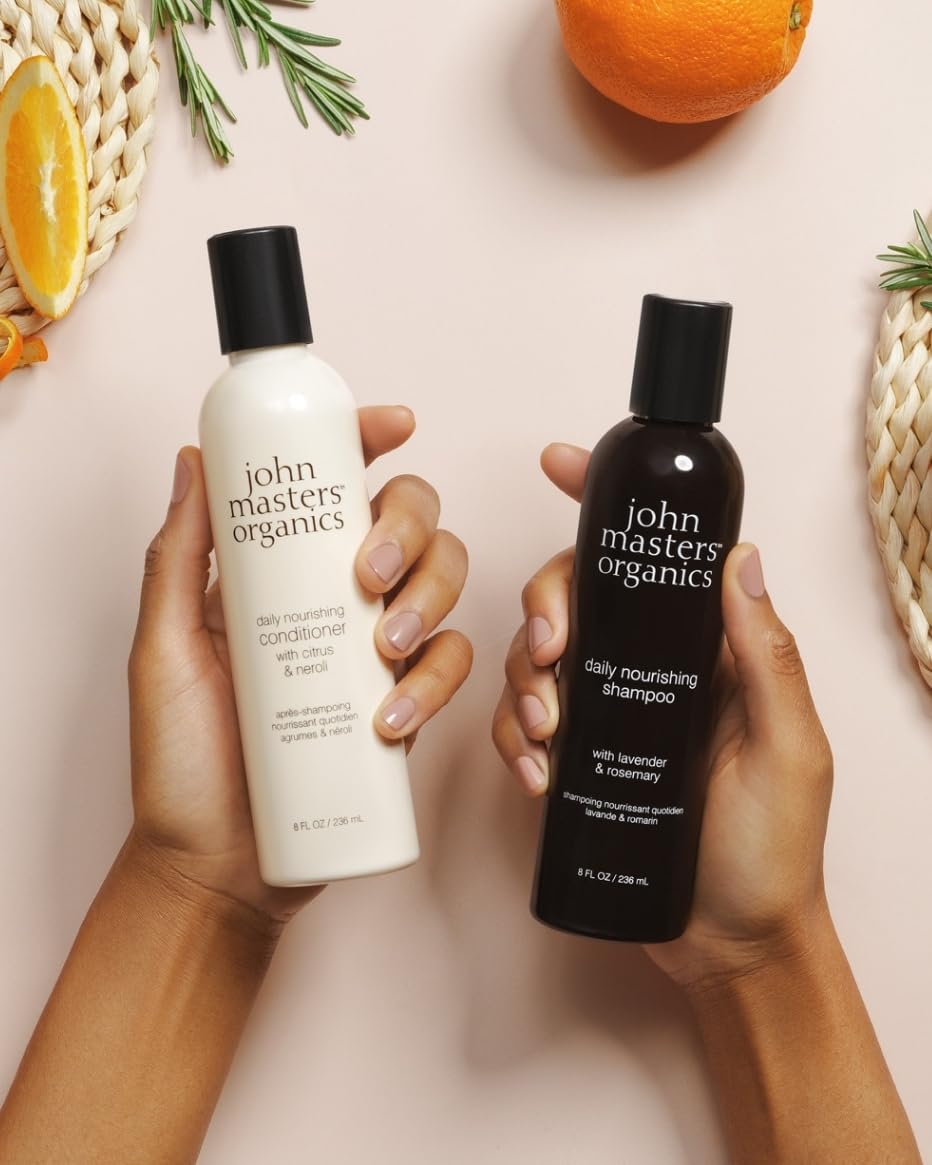 John Masters Organics Daily Nourishing Conditioner - Citrus & Neroli for Frizz Control | 8 oz