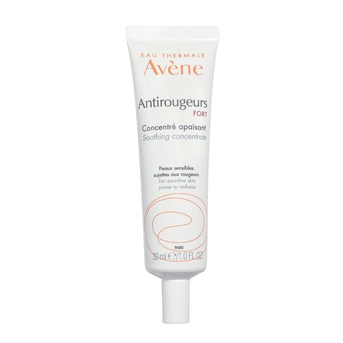 Avène Antirougeurs FORT Soothing Concentrate - Calming Redness Cream, Unscented, 1.01 Fl Oz