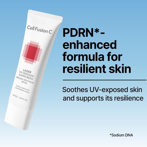 Cell Fusion C Laser UV Defense Sunscreen SPF 50, PDRN Sunscreen, Lightweight & Soft Matt Finish, Oxybenzone Free, Korean Skin Care, 50ml / 1.69 fl.oz