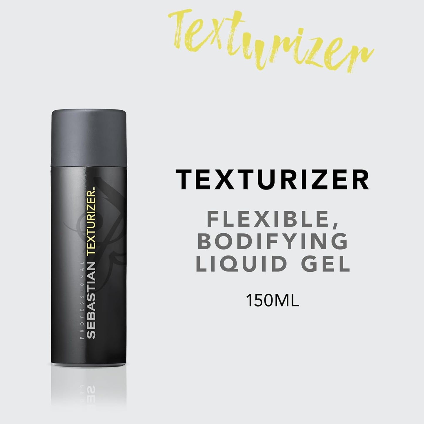 Sebastian Professional Texturizer - Flexible Hold & Textured Definition | Bodifying Liquid Gel, 5.1 fl oz