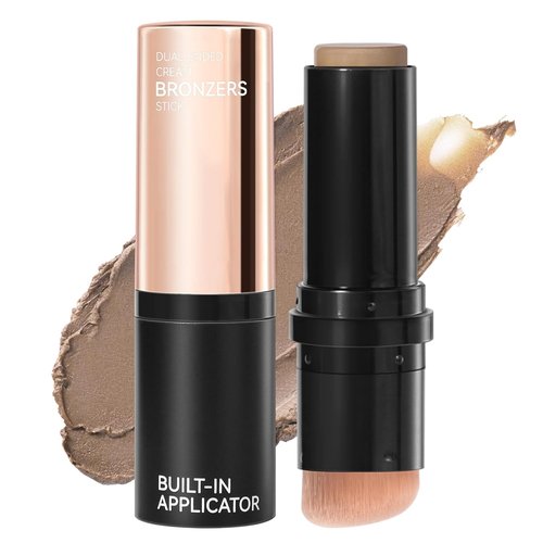 Erinde Cream Contour Bronzer Stick - Blendable Matte Finish for Natural Face Shaping | Waterproof, Long-Lasting, 01 Warm Tone