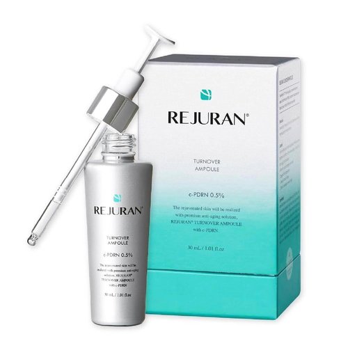 REJURAN® Turnover Ampoule - c-PDRN® Salmon DNA Face Serum for Rejuvenation & Hydration | 1.01 fl oz